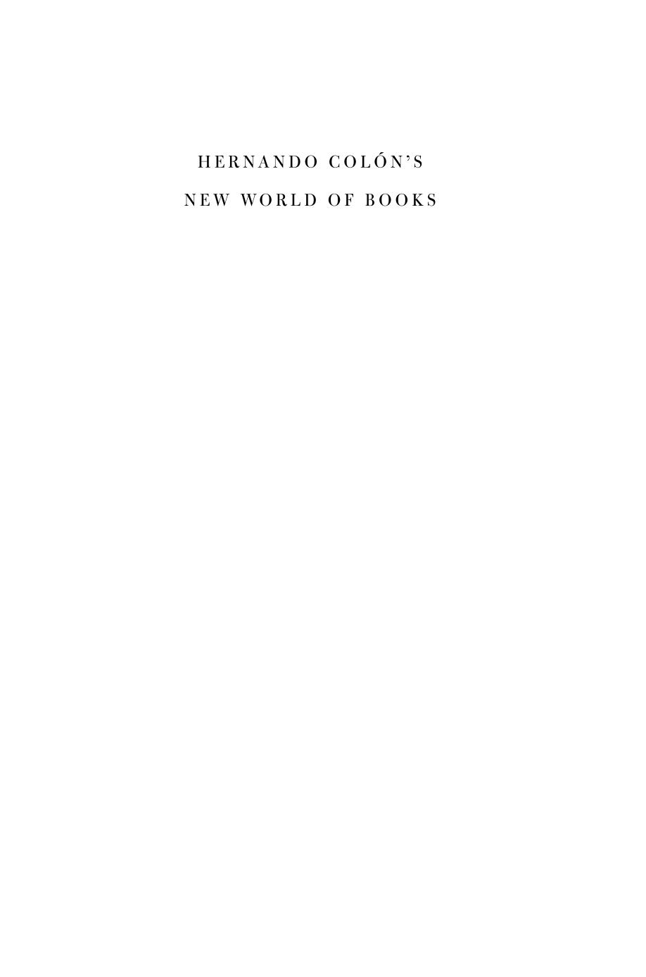 Hernando Colon's New World of Books