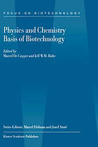 Physics And Chemistry Basis Of Biotechnology