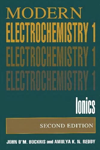 Modern Electrochemistry 1, Second Edition