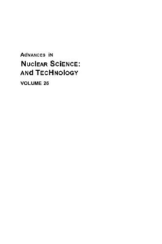 Advances in nuclear science and technology Vol. 26.