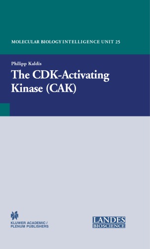 The Cdk-Activating Kinase (Cak)