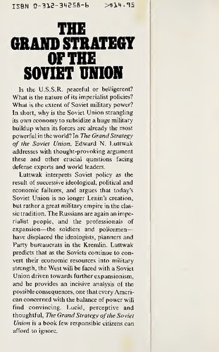 The Grand Strategy of the Soviet Union