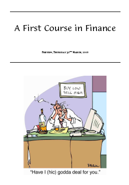 Corporate Finance