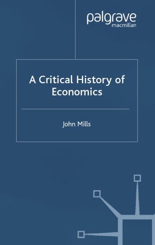 A Critical History of Economics