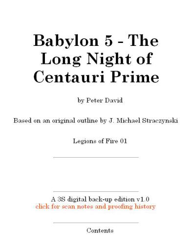 The Long Night of Centauri Prime