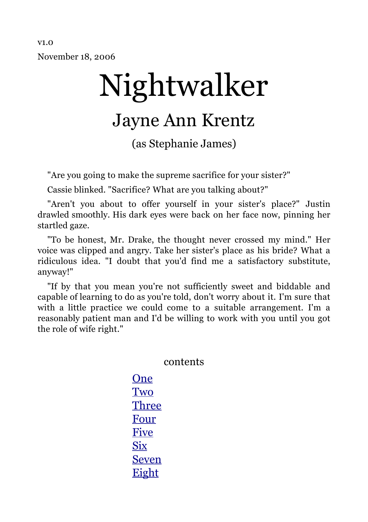 Nightwalker