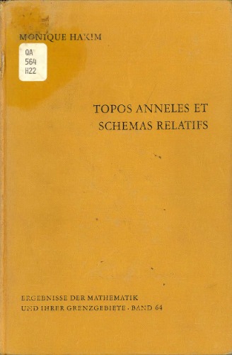 Topos annelés et schémas relatifs