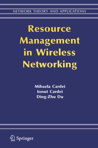 Resource Management in Wireless Networking