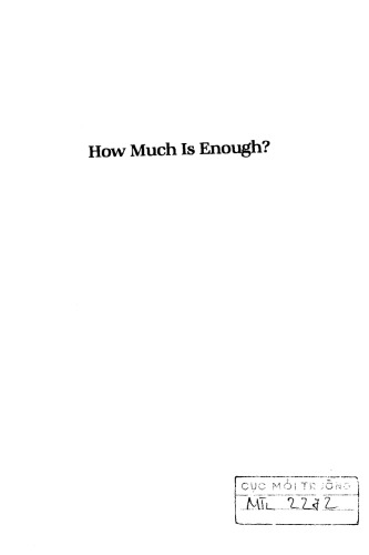 How Much Is Enough?