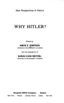 Why Hitler? (New perspectives in history)