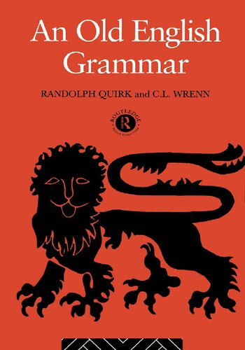 An Old English Grammar