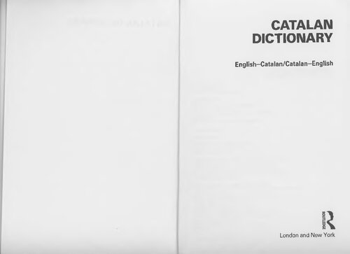 Catalan Dictionary