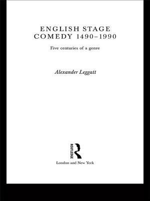 English Stage Comedy 1490-1990