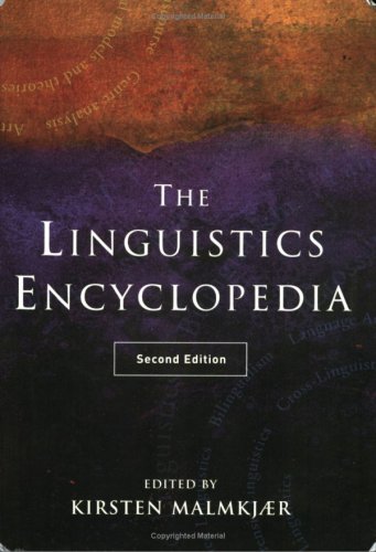 The Linguistics Encyclopedia