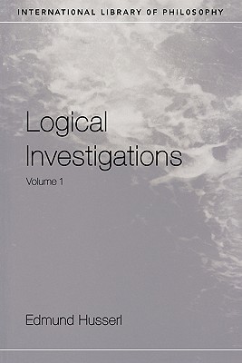 Logical Investigations, Volume 1