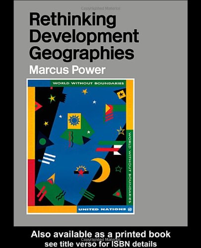 Rethinking Development Geographies