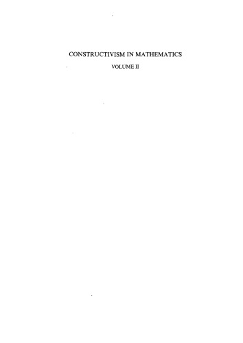 Constructivism In Mathematics