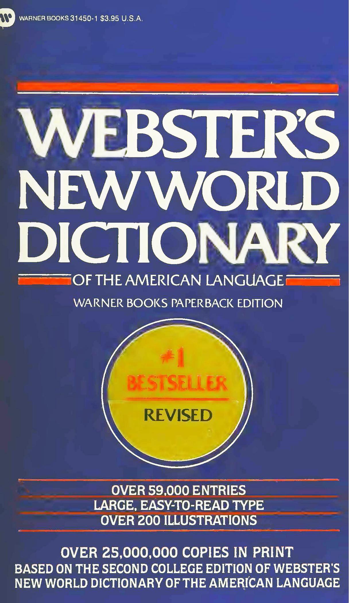 Webster's New World Dictionary of the American Language