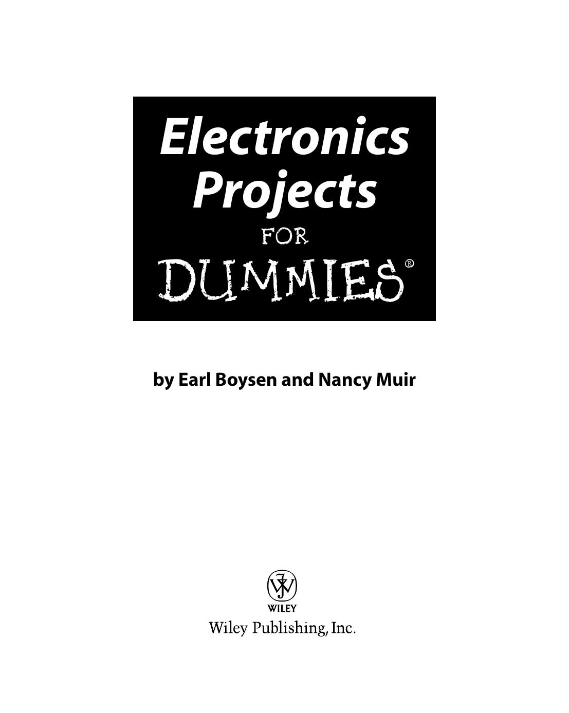 Electronics Projects for Dummies