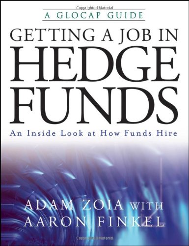 Getting a Job in Hedge Funds