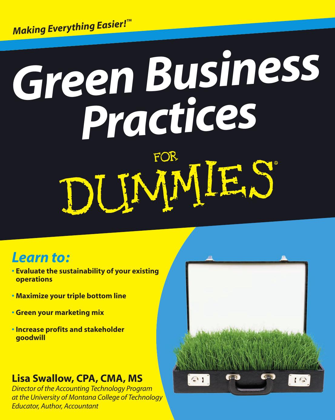 Green Business Practices for Dummies