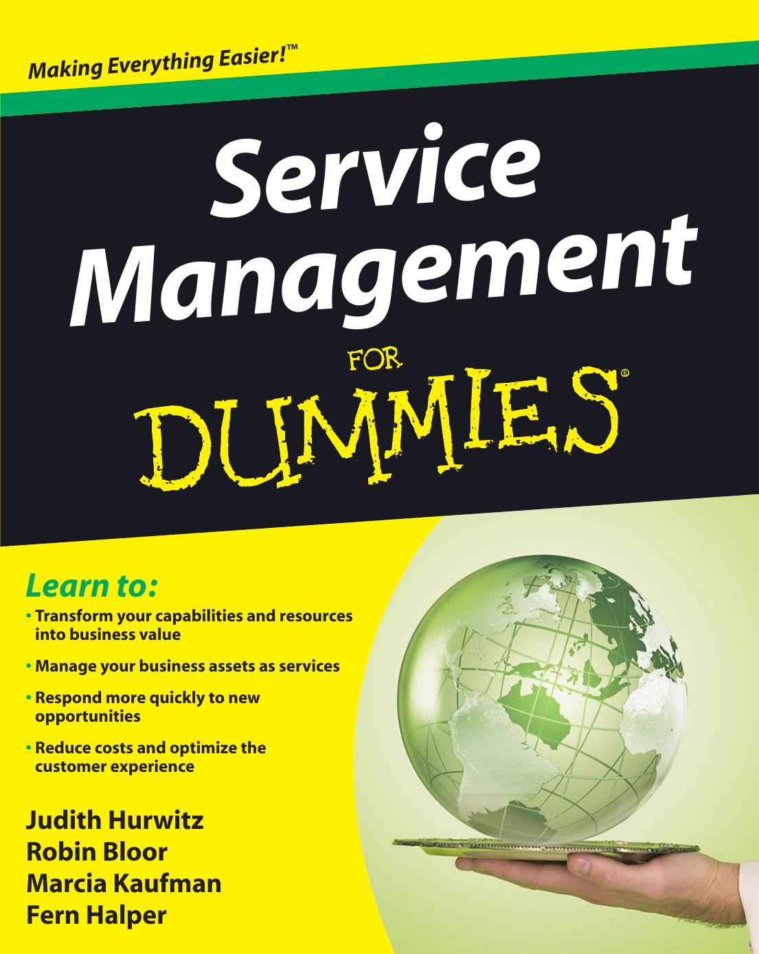 Service Management For Dummies