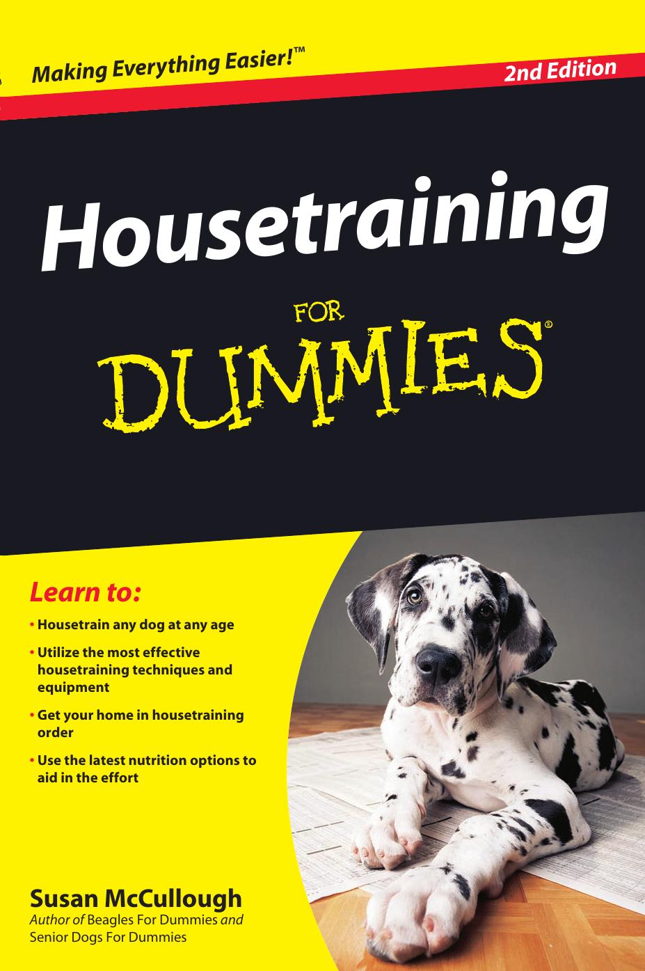 Housetraining for Dummies