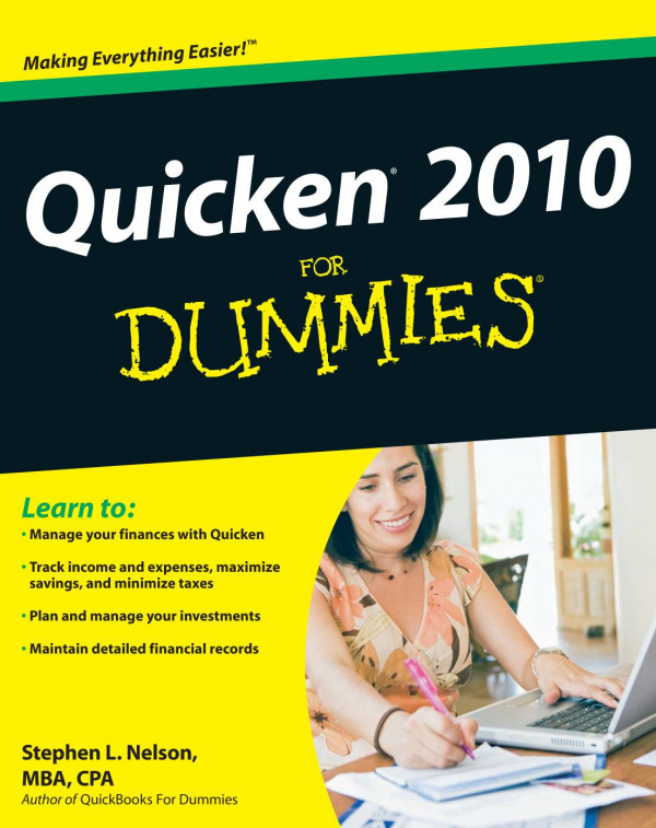 Quicken 2010 for Dummies