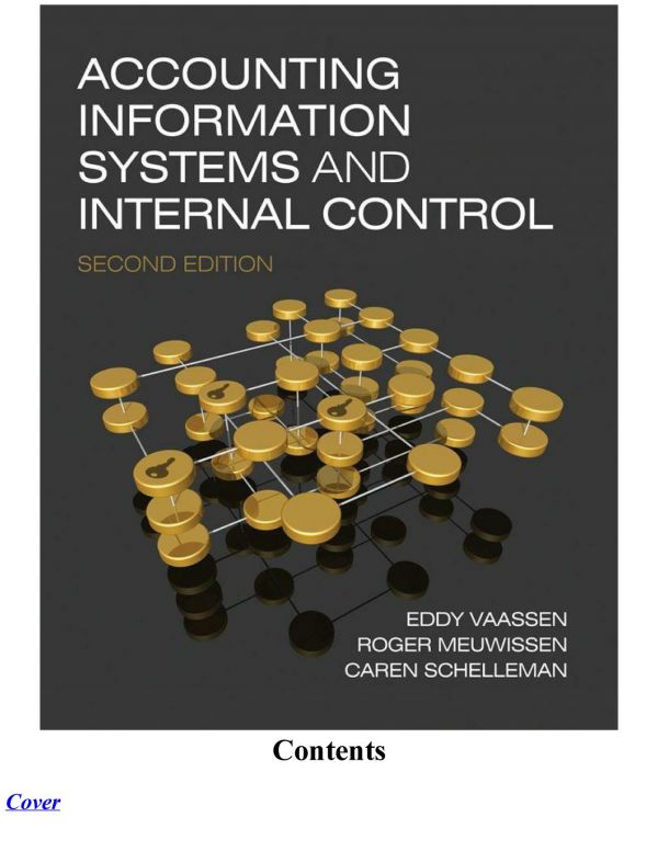 Accounting Information Systems and Internal Control