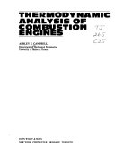 Thermodynamic Analysis of Combustion Engines