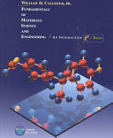 Fundamentals of Materials Science and Engineering