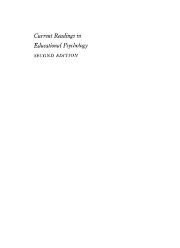 Current Readings In Educational Psychology