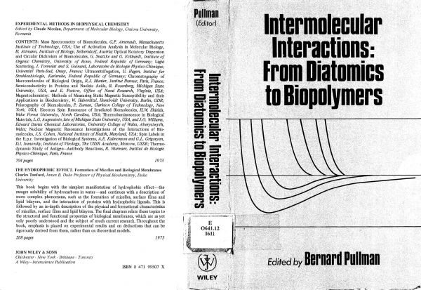 Intermolecular Interactions, from Diatomics to Biopolymers