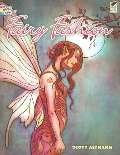 Fairy Fashion Coloring Book