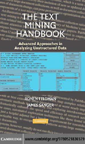 The text mining handbook : advanced approaches in analyzing unstructured data