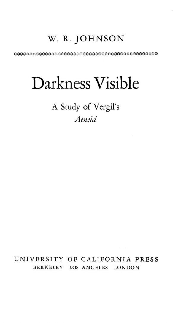 Darkness Visible