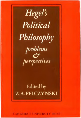 Hegel's Political Philosophy