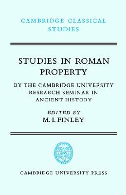 Studies in Roman Property