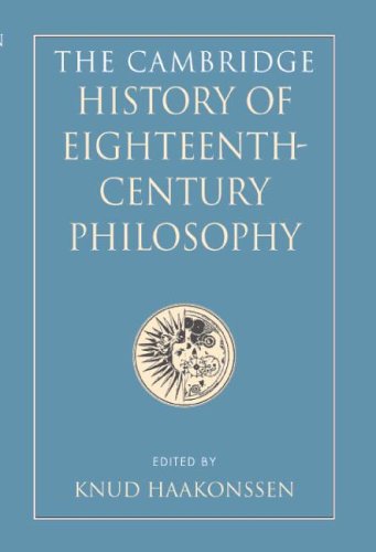 The Cambridge History of Eighteenth-Century Philosophy 2 Volume Set