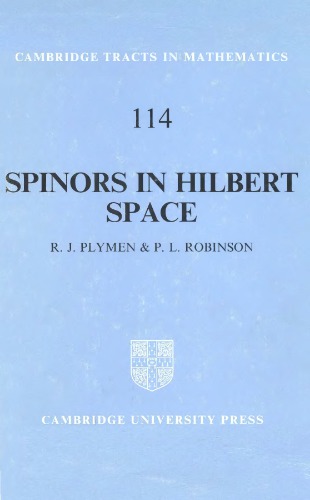 Spinors in Hilbert Space