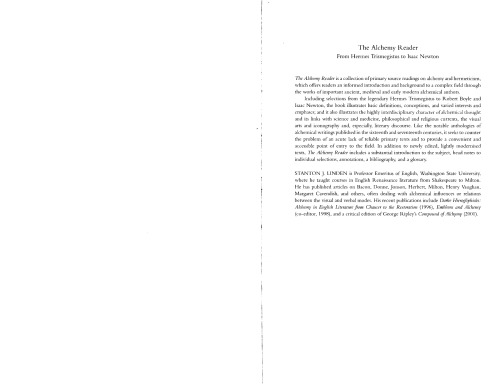 The Alchemy Reader