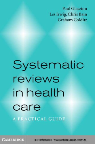 Systematic Reviews in Health Care