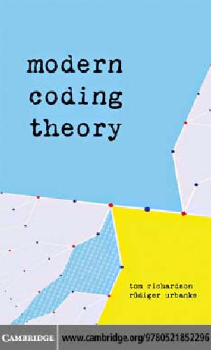 Modern Coding Theory