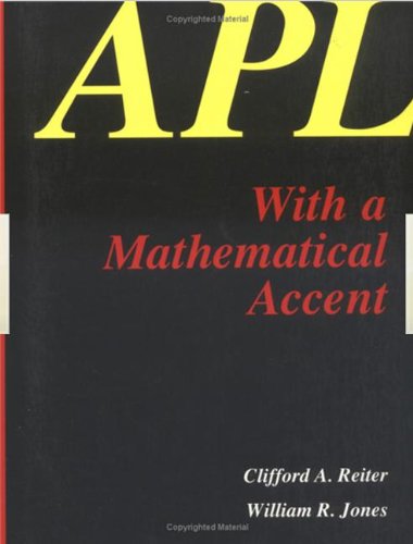 APL with a Mathematical Accent