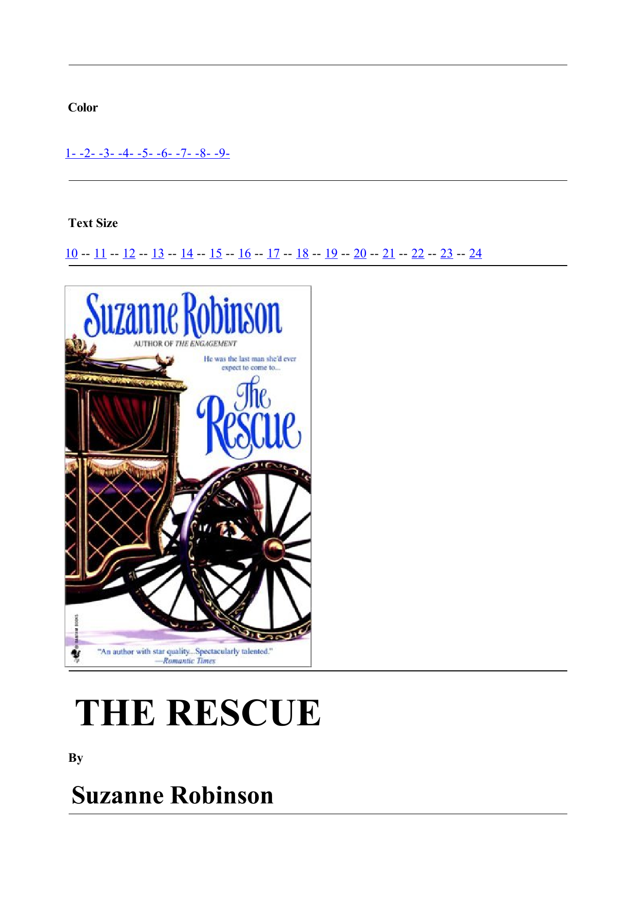 The Rescue