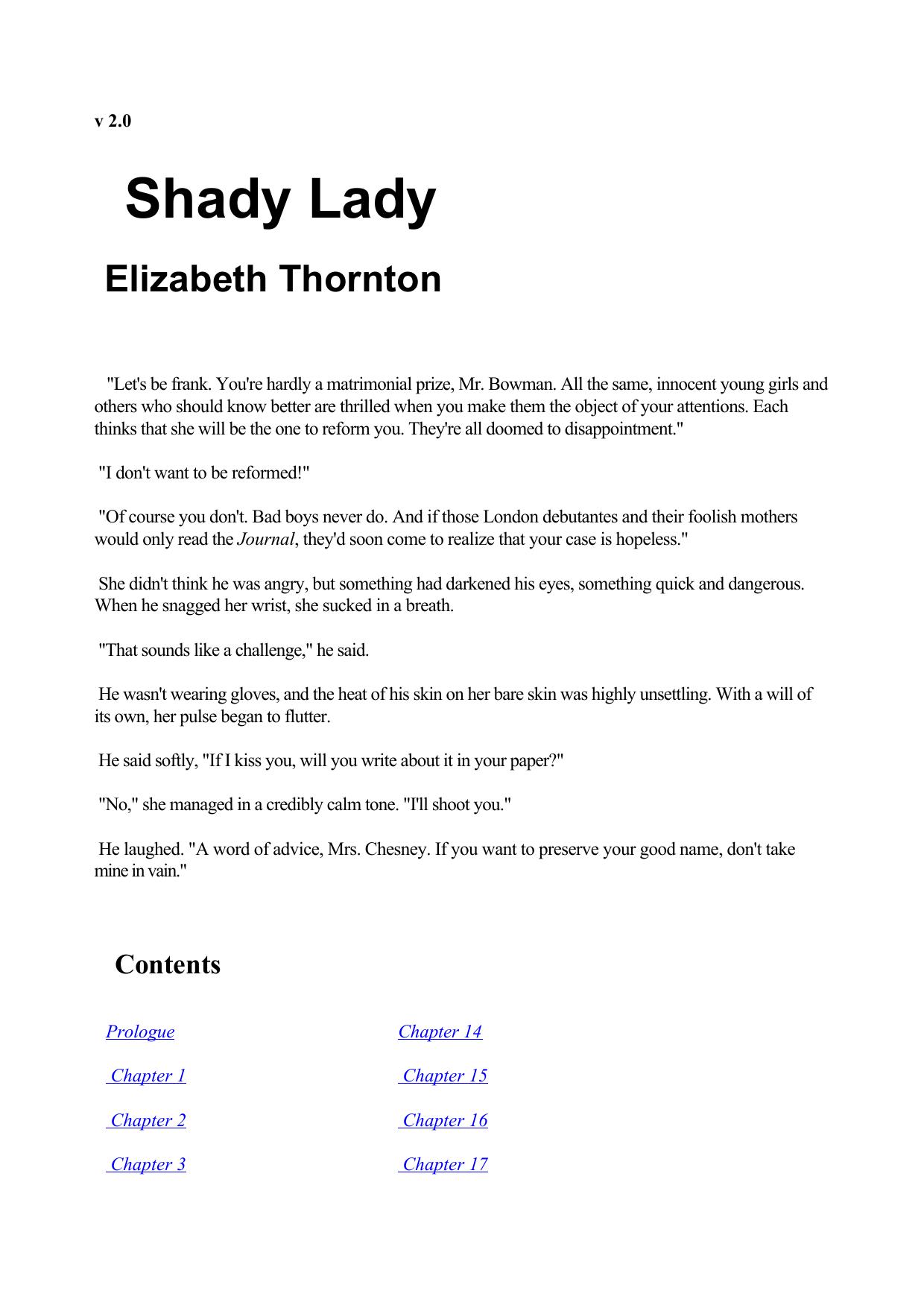 Shady Lady