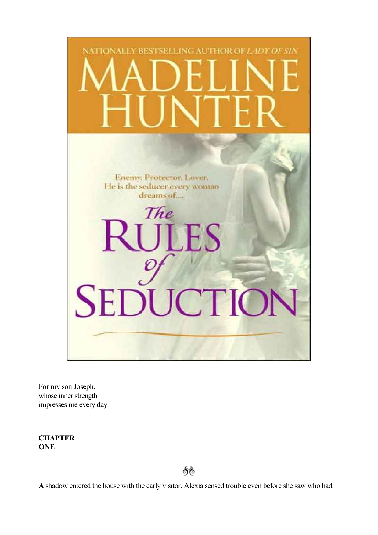 The Rules of Seduction