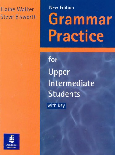 Grammar Practice For Upper Intermediate Students (Grpr)