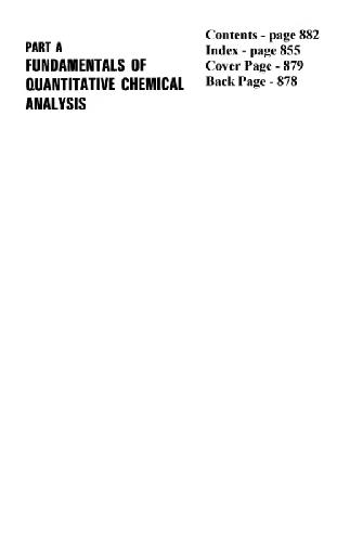 Vogel's Textbook Of Quantitative Chemical Analysis