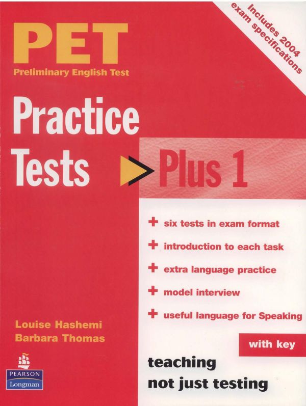 Pet Practice Tests Plus with Key